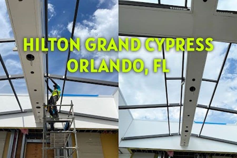 new pergola for the conrad