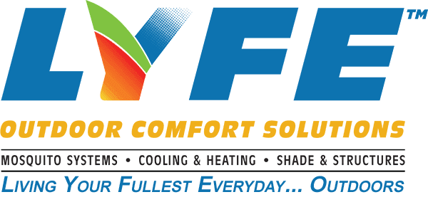 outdoor cooling heating lyfe logo