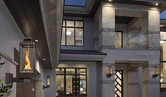 Outdoor-torches-fires